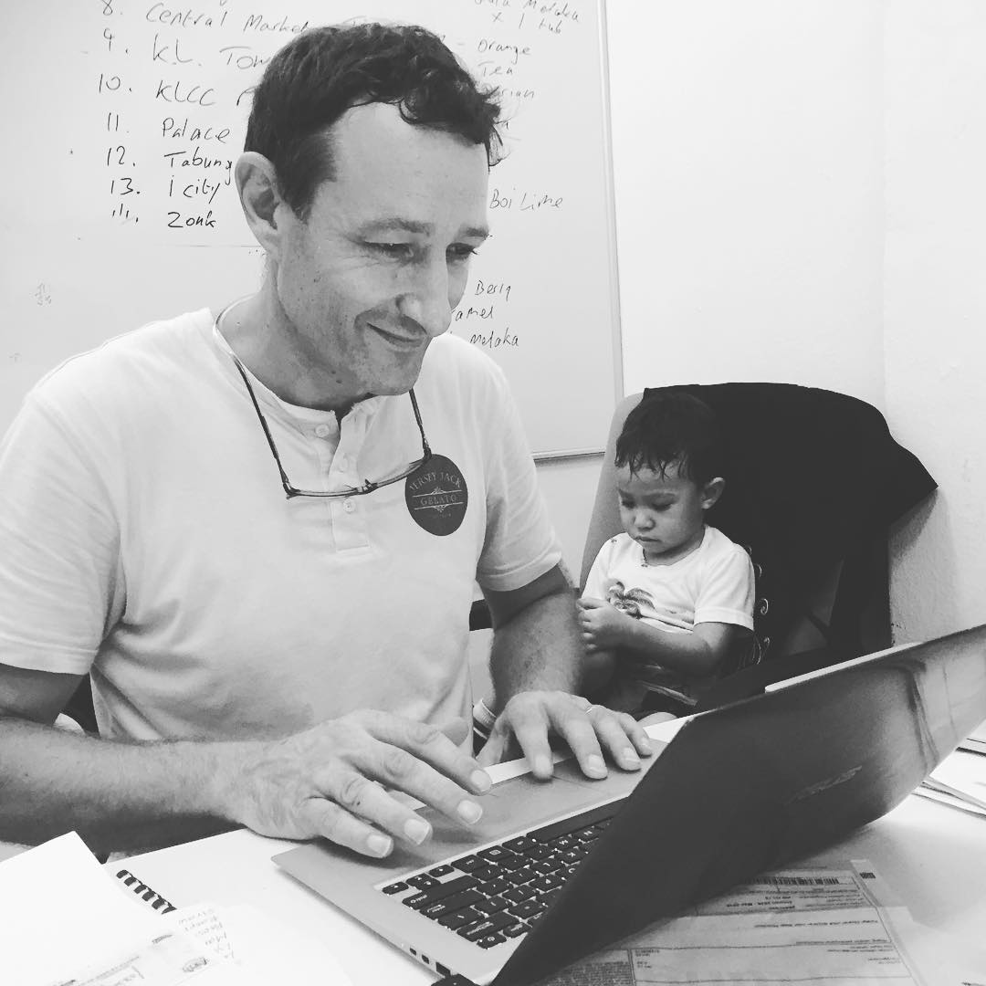 Instagram/Jersey Jack Gelato Little Jack hard at work.